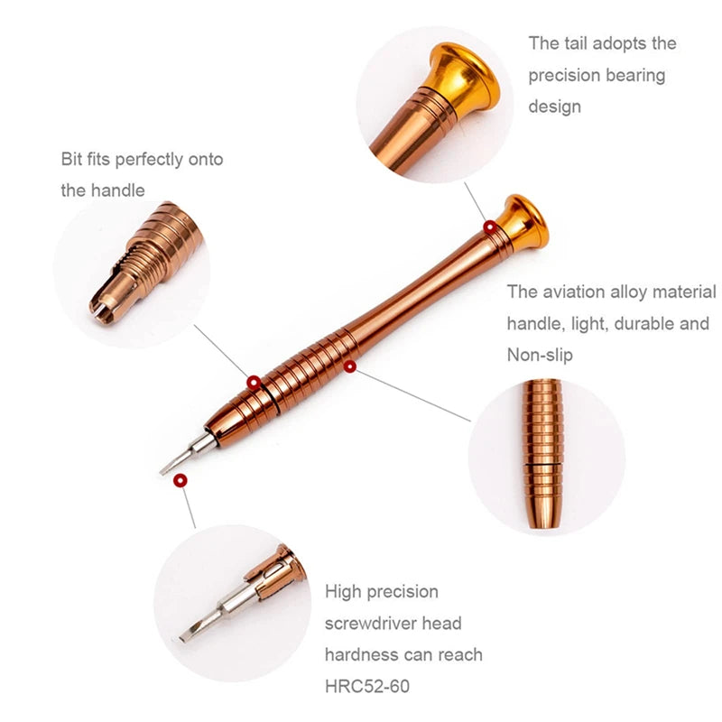 1 Set Precision Screwdriver Set 25 In 1 Repair Tool Kit Small Screwdriver Set Star/Y-type/Flat-blade/Triangle Screwdrivers F