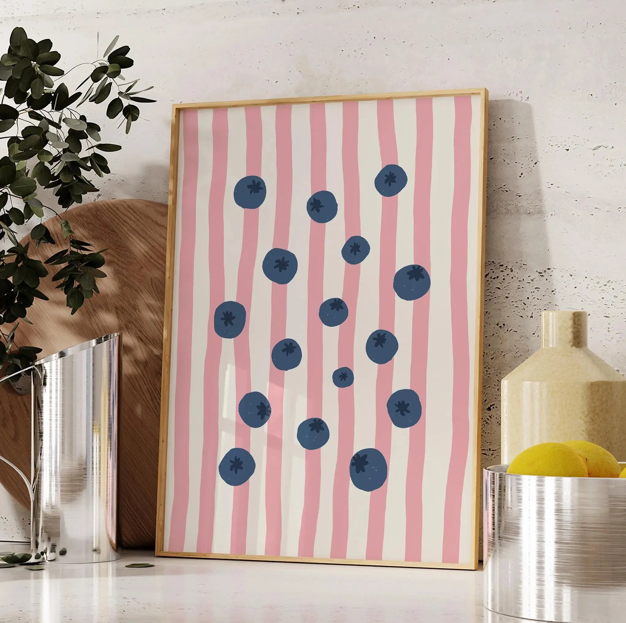 Retro Limon Cello Lemon Fruit Canvas Print Positano Lemon Strawberry Fruit Market Poster for Modern Bedroom Kitchen Home Decor