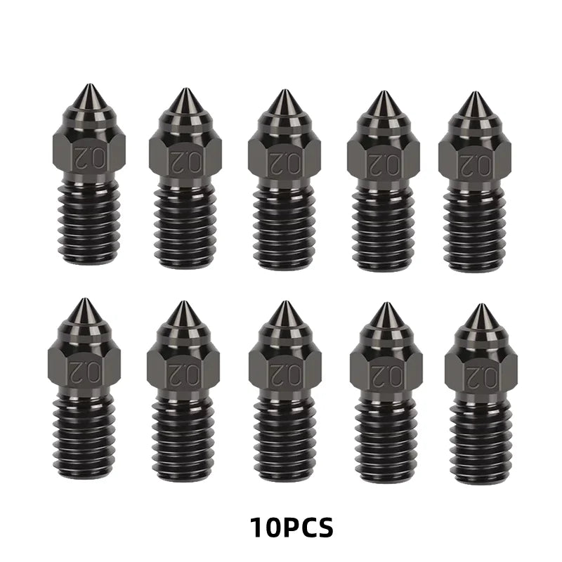 3D Printer High Speed Nozzle For ENDER 7 Spider Ender 3 V3 SE ender 5 S1 0.2 0.4 0.6 0.8 1.0mm 3D Printer Parts Nozzle 3/5/10pcs