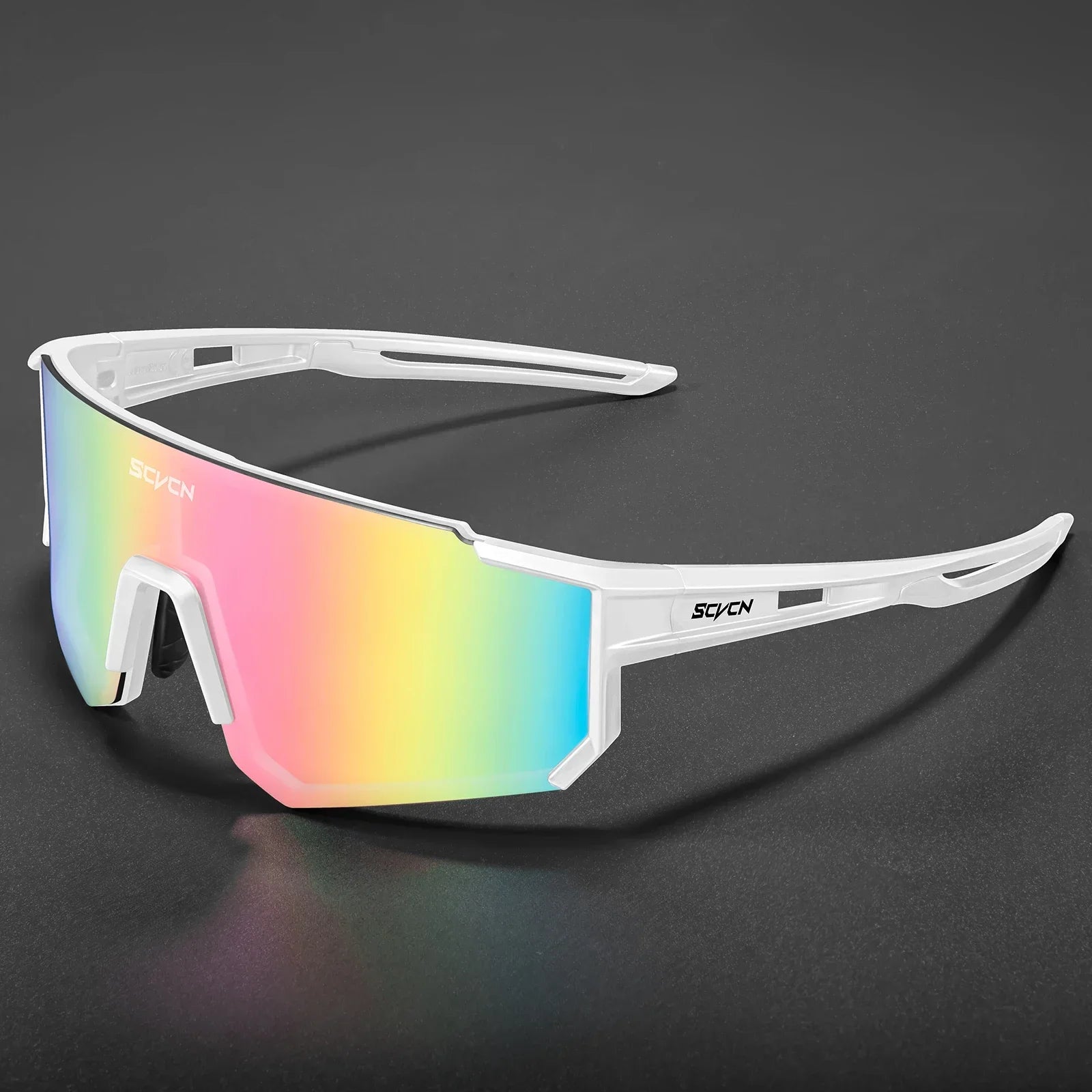 Unisex Cycling Sunglasses UV400 Windproof Sports Goggles MTB Bike Driving Climbing Outdoor Protective Eyewear