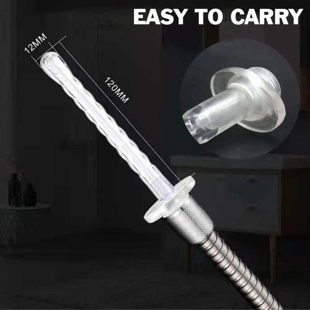 Useful No Splashing Silicone Hand Shower Anal Wash Toilet Bidet Sprayer Handheld Spray Shattaf Shower