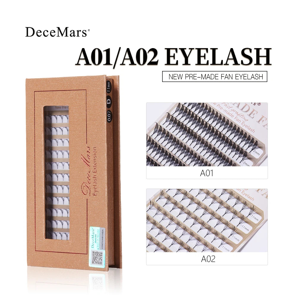 DeceMars A series Pre-made Fan Eyelash Extension