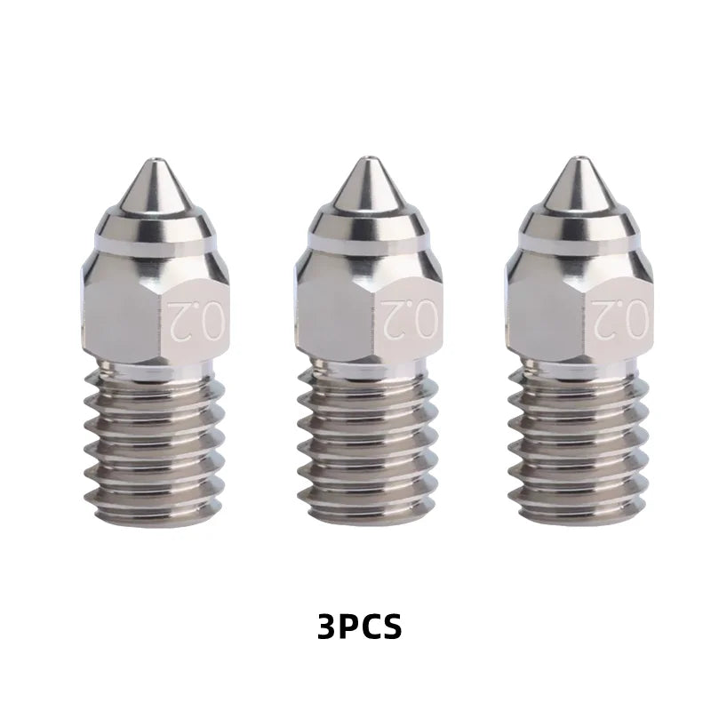 3D Printer High Speed Nozzle For ENDER 7 Spider Ender 3 V3 SE ender 5 S1 0.2 0.4 0.6 0.8 1.0mm 3D Printer Parts Nozzle 3/5/10pcs