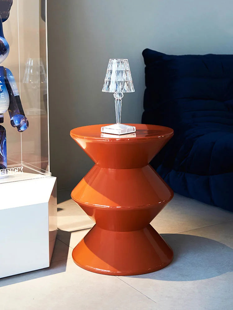 Round Plastic Coffee Table,Nordic Home Furniture,Living Room Sofa Side Tables,Hallway Shoes Stool,Balcony Small Desk,Nightstands
