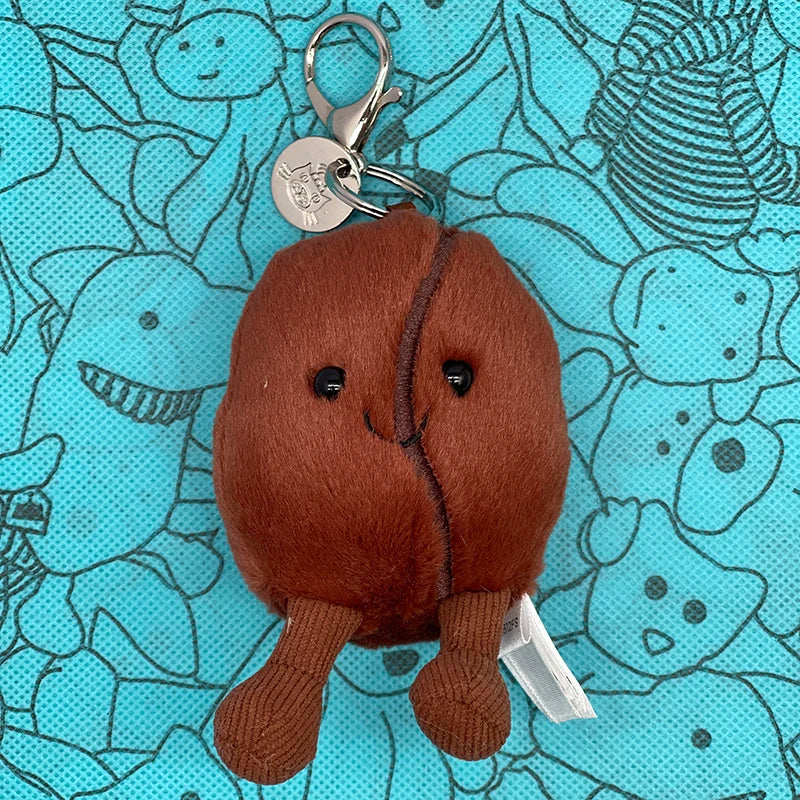 Muffin Plush Toy, Mini Cherry Charm, Jellyfish Plush Toy, Watermelon, Sunflower, JC Sour Pickle Bag Charm