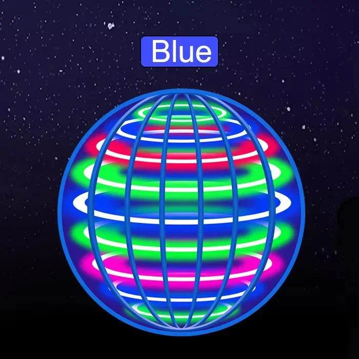 Floating Magic UFO Flying Ball LED Dazzling Lights Automatic Spinning Flying Machine Outdoor Sports Toy Birthday Gift