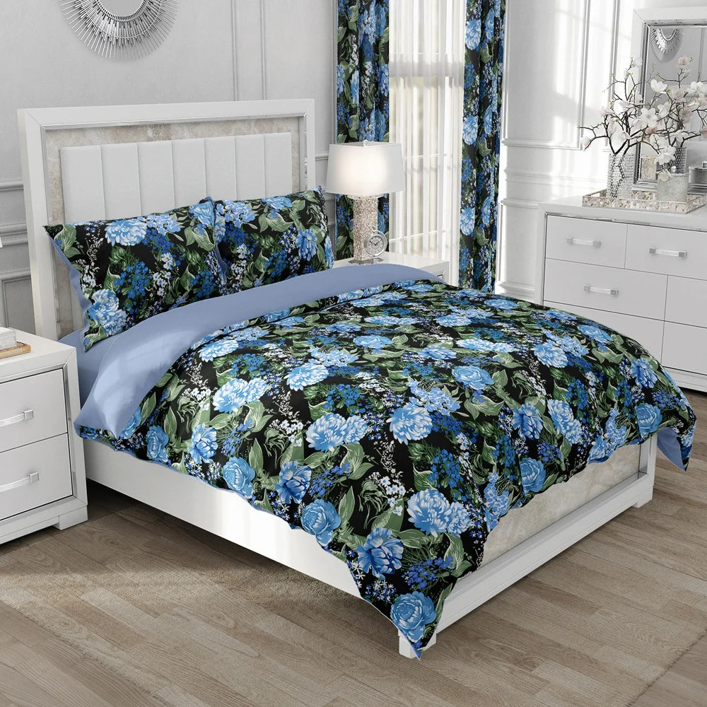 Nordic Linen Bedding set Duvet cover set King/Euro/240x220 size Bed Set Blanket/Quilt Covers for home Bedclothes bird