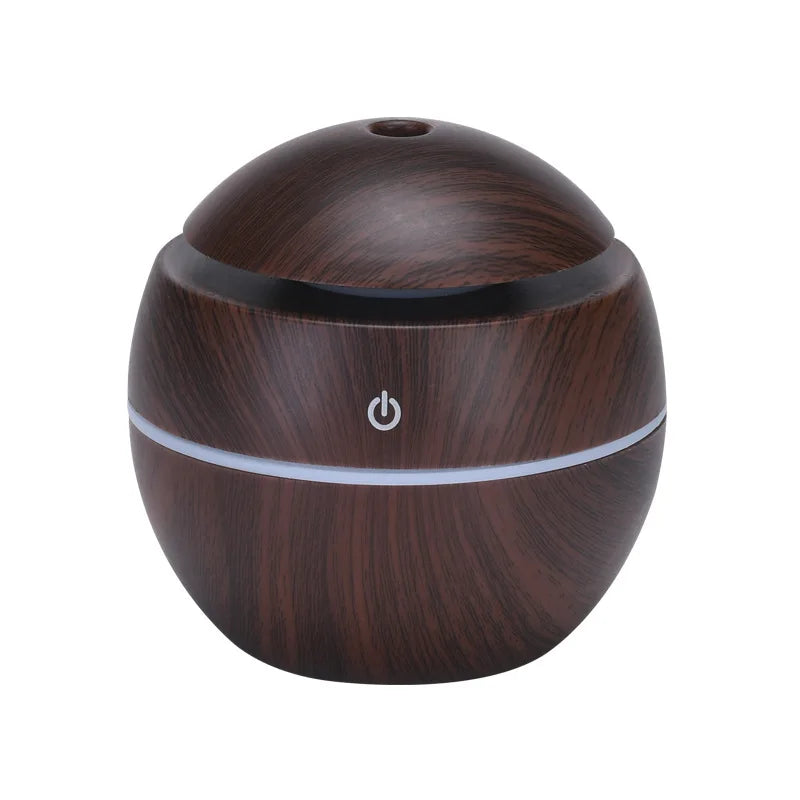Ultrasonic personal humidifier & aroma diffuser with LED mood light support USB power supply