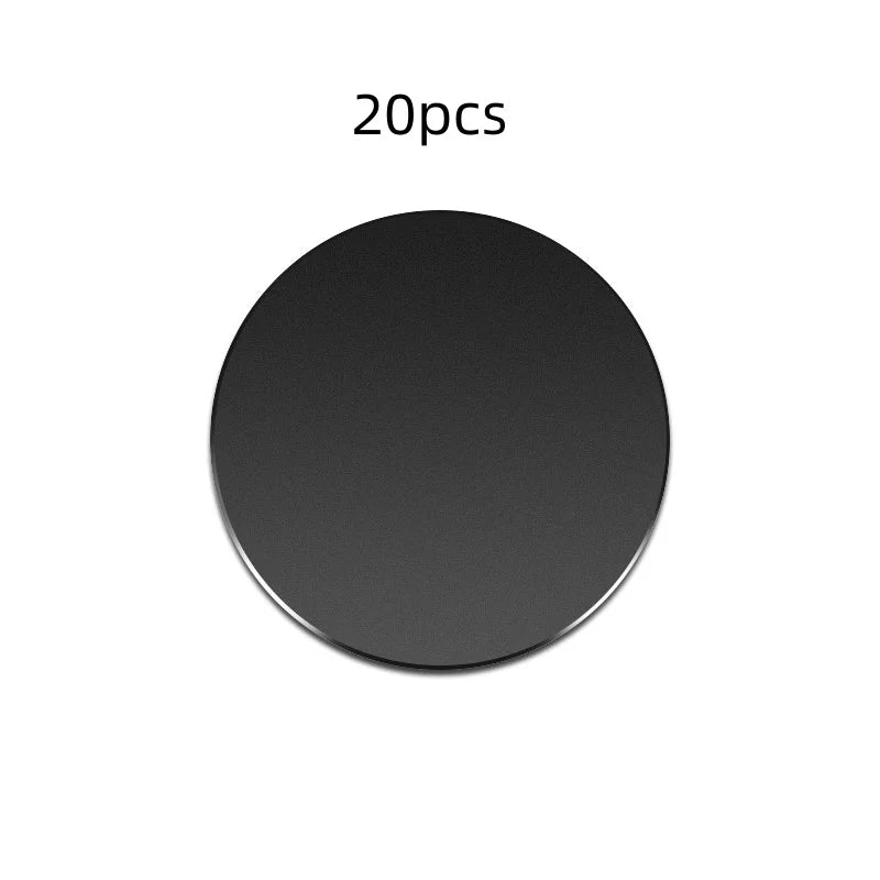 5pcs/10pcs/20pcs Lot Metal Plate Disk Iron Sheet For Magnet Mobile Phone Holder Iron Plate For Magnetic Car Phone Stand Holders