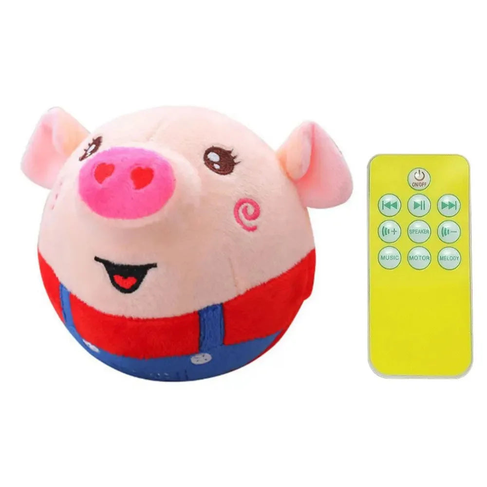 Shake Bouncing Jump Balls USB Rechargeable Music Vibration Electronic Pet Dog Toy Electronic Singing