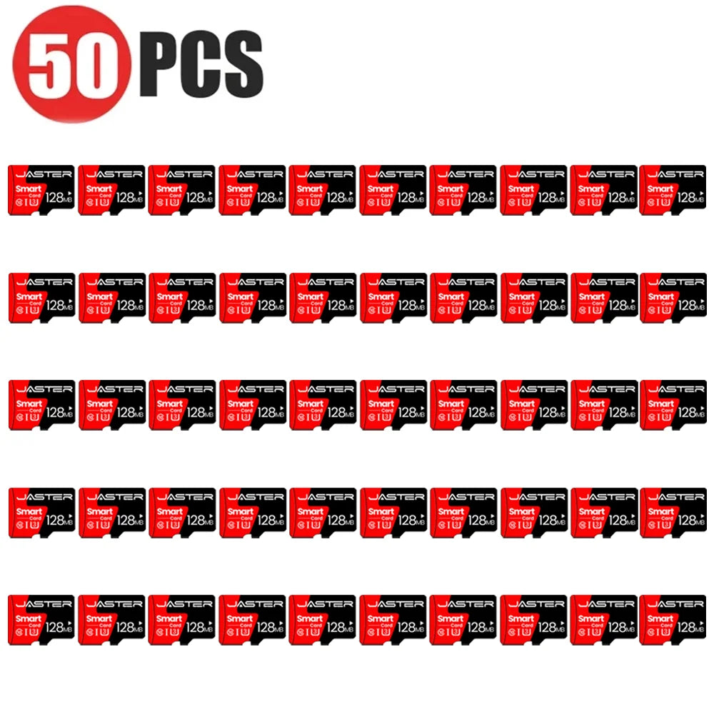 50PCS TF Card Black SD Card 512MB Memoria Flash Drive 256MB Mini Memory Card 128MB Business Gift Storage Devices 64MB for Laptop