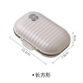 Portable Mini Medicine Box Daily Pill Organizer Week Long Drug Dispenser Compact Travel Health Care Storage Container pill QIWU