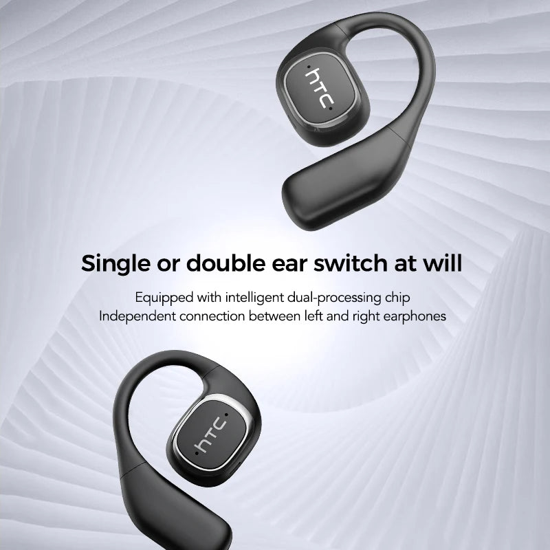 HD Screen Wireless Earphones Bluetooth Music Earbuds HTC NE11 150 Languages 30 hour Battery Life Clear Audio Comfortable Wearing