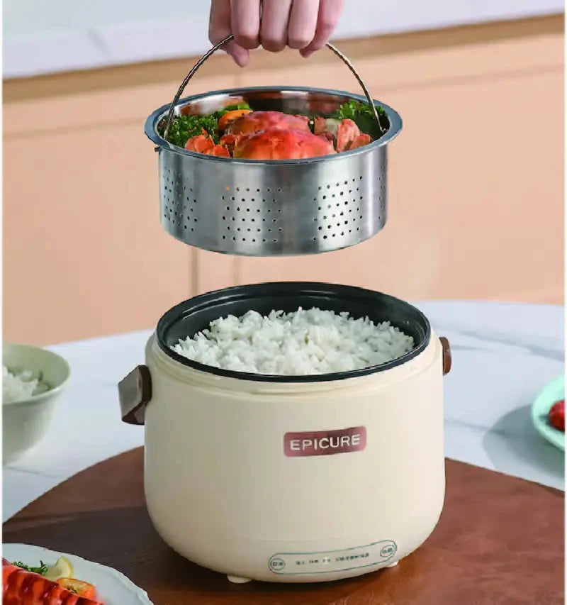 1.7L Smart Low-sugar Rice Cooker Home Rice Soup Separation Rice Cooker Multi-function Electric Cooker Non-stick Auto Keep Warm