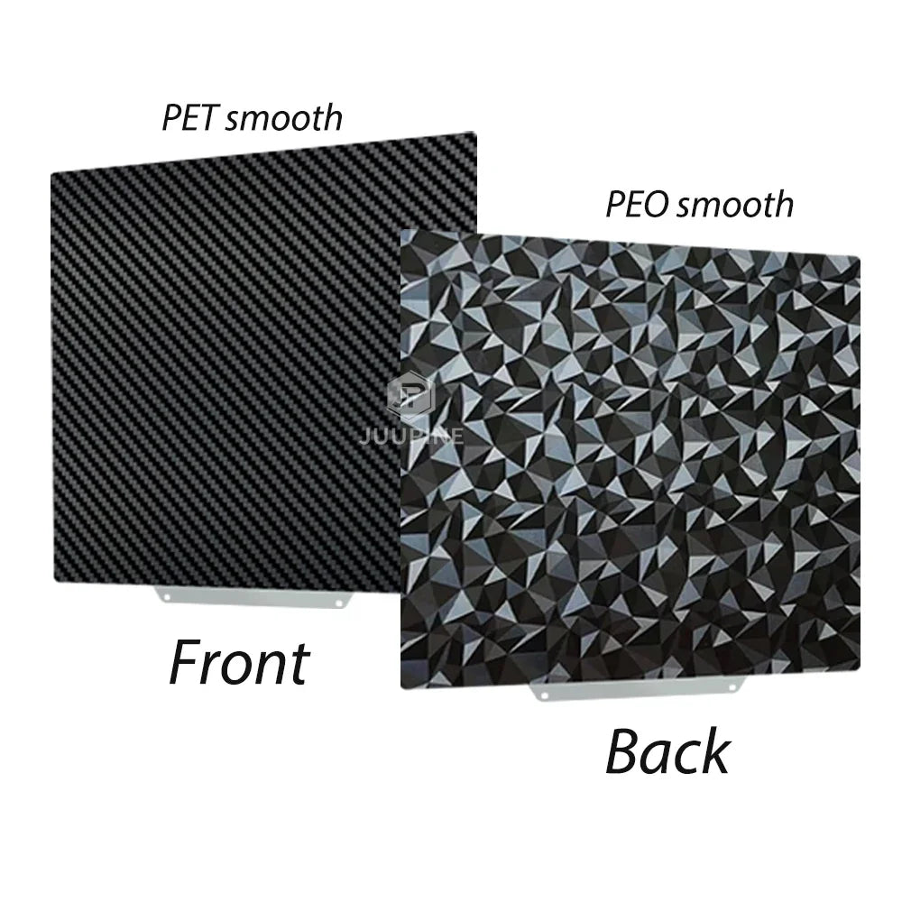 For Qidi Q1 Pro Plate 3D Printer Accessories Heat Bed Double Side PEO PET PEI Powder Coated Spring Steel Sheet 250x250 PEI Sheet