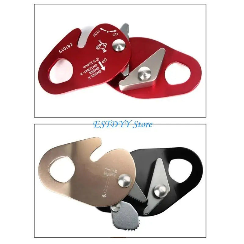 G6DE Professional Rope Grab Falling Arrestor Auto Lock Retarder Ascending Descender for Mountain Climbing