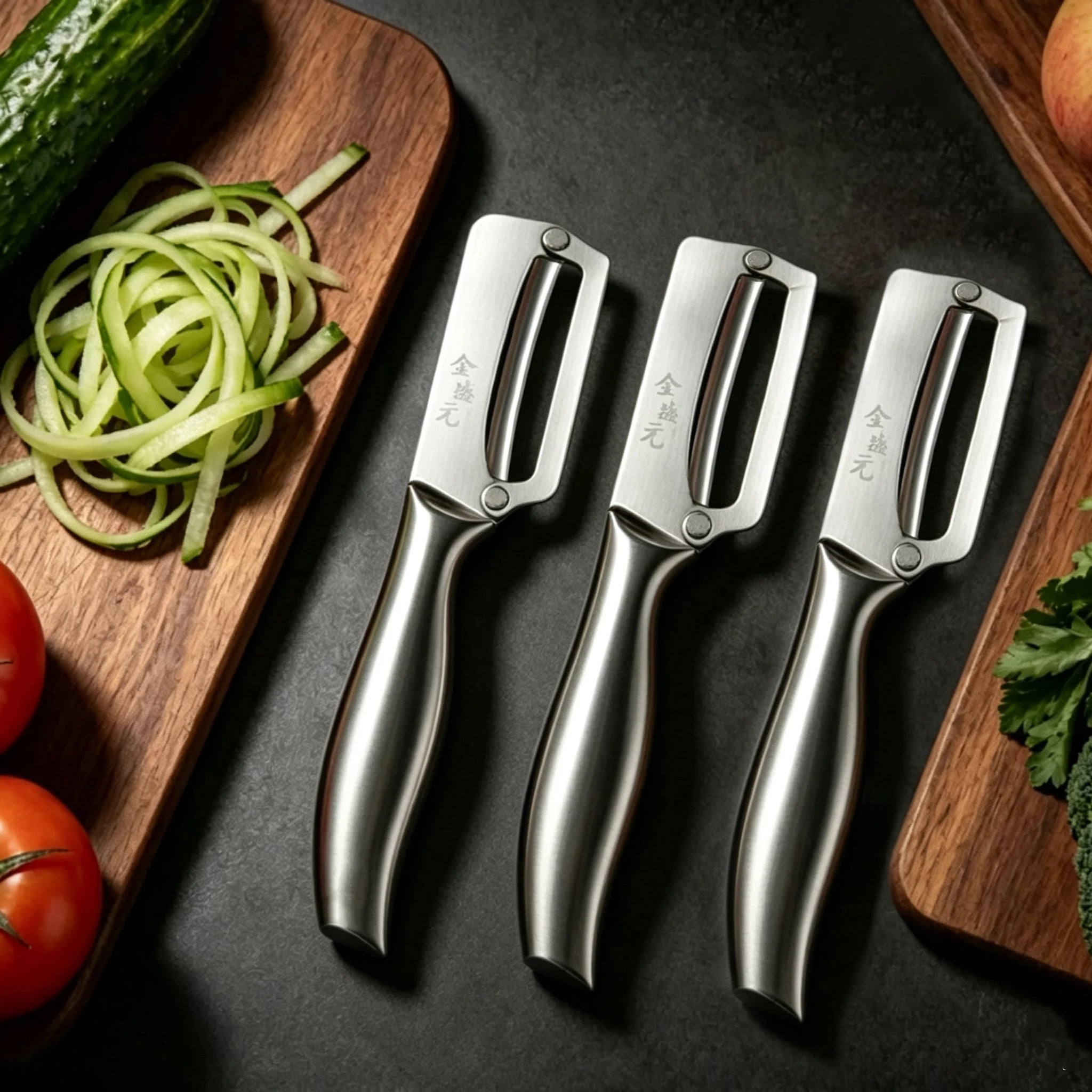 Stainless Steel Kitchen Peeler Potato Pumpkins Peeler Non-slip handle Household MultiFunction Vegetable Peeler ProfessionalGrade