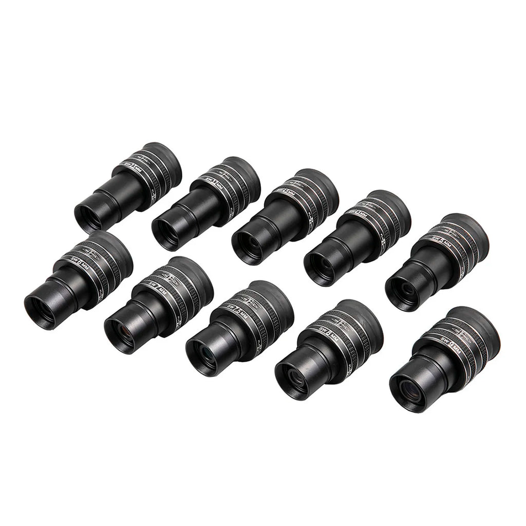 AQUILA Telescope TMB Eyepiece 2.5mm/3.2mm/4mm/5mm/6mm/7mm/7.5mm/8mm/9mm Planetary II FOV 58 Degree Wide Angle 1.25inch