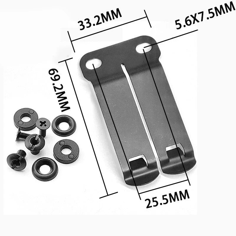 General Style K Sheath Accessories Belt Clip Portable Knife Sheath Gun Holster Clip