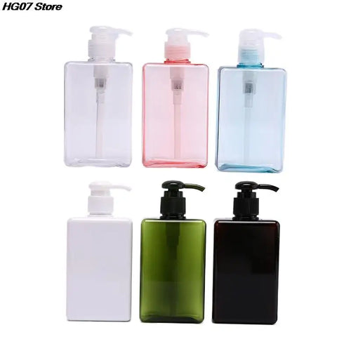 1PC 280ml Portable Travel Pump Soap Dispenser Bathroom Sink Shower Gel Shampoo Lotion Liquid Hand Soap Pump Bottle Container