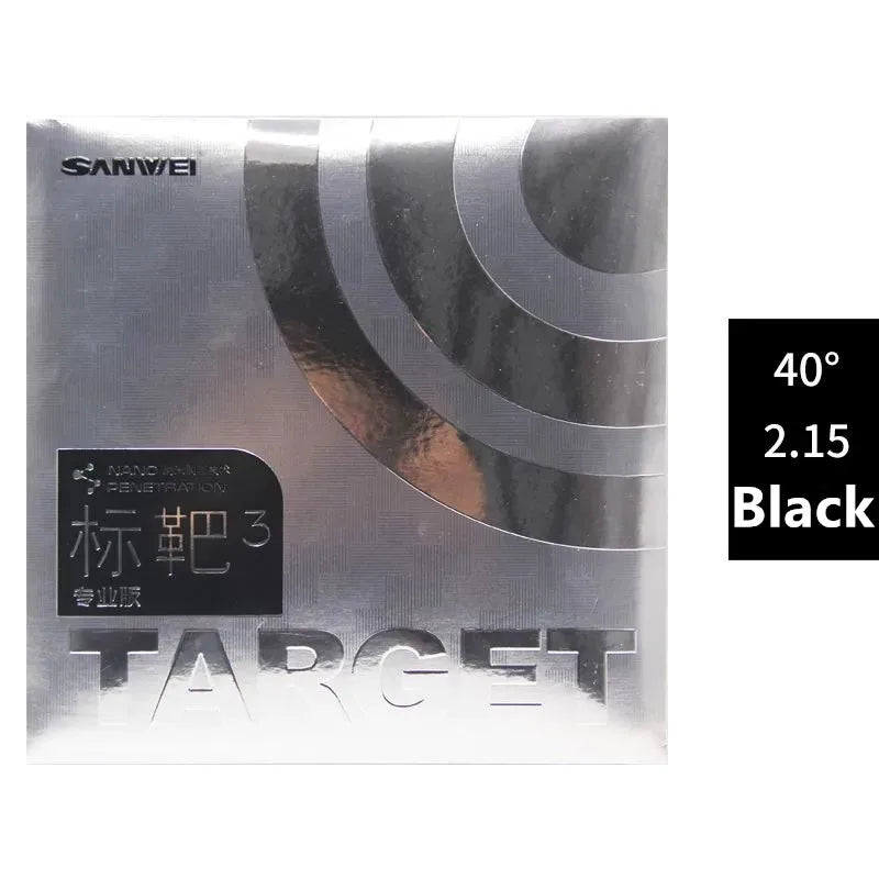 SANWEI Target Series Table Tennis Rubber Sticky Provincal Blue National Original SANWEI Ping Pong Rubber Sponge