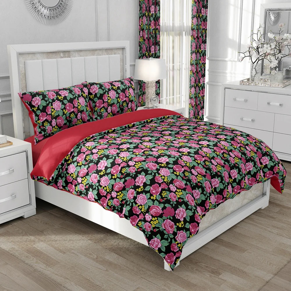 Nordic Linen Bedding set Duvet cover set King/Euro/240x220 size Bed Set Blanket/Quilt Covers for home Bedclothes bird