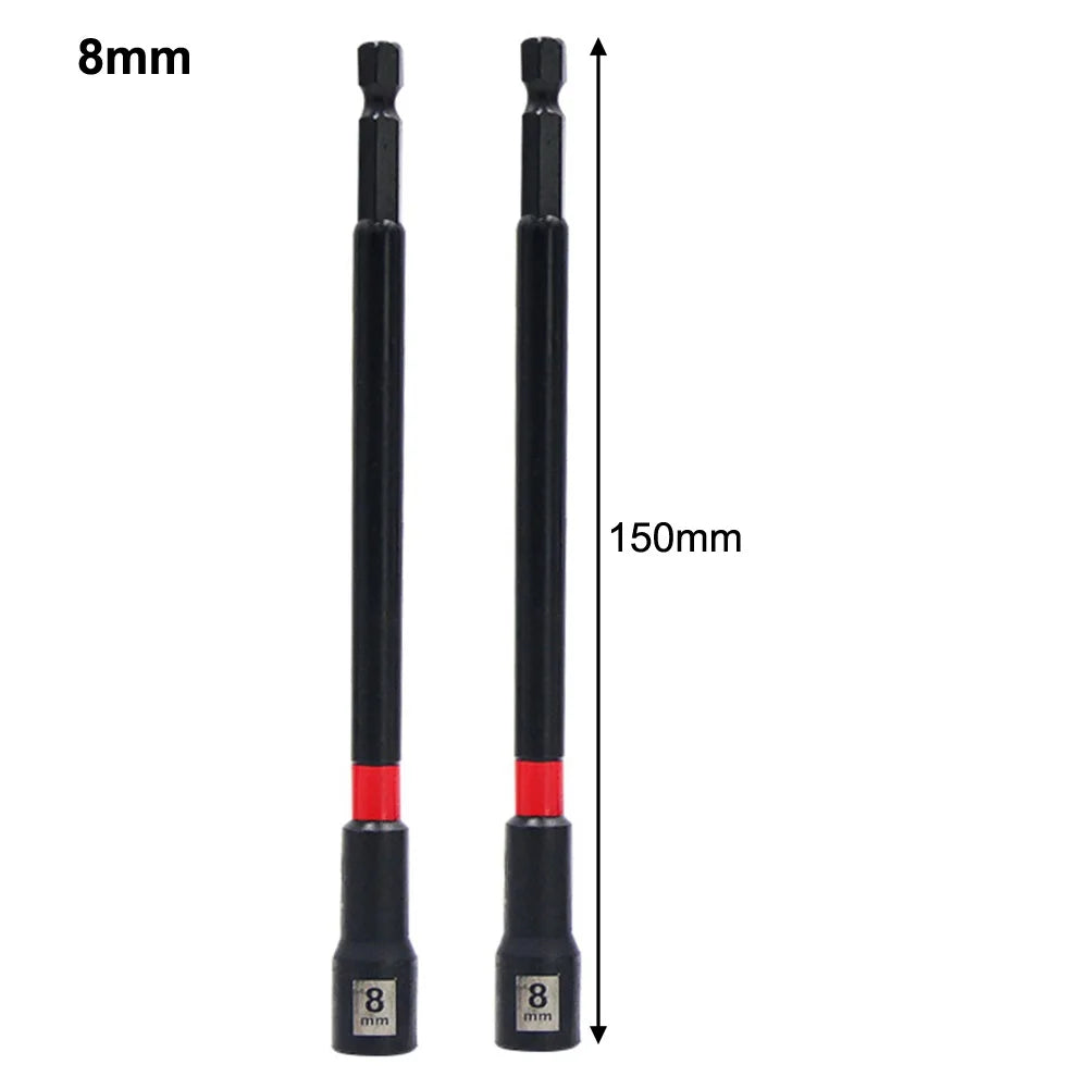 Hexagon Socket Wrench 150mm Magnetic Hex Nut Driver Drill Bit Adapter Socket Wrench Extension Sleeve Hand Tool Socket
