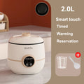 300W 2L Small Rice Cooker 3 in 1 Dormitory Multifunctional Electric Cooker Portable Household Stew Pot Hot Pot 220V