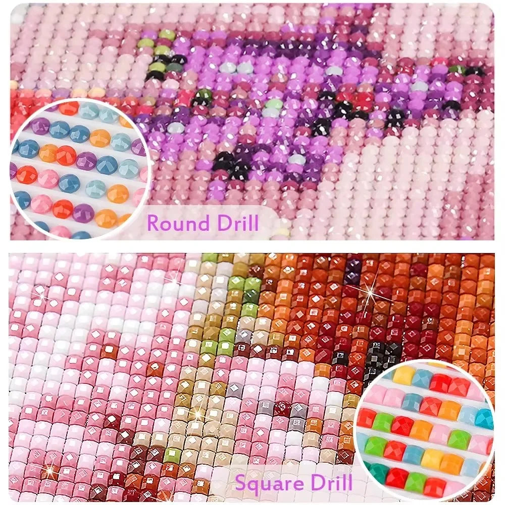 Cat in Bathtub Diamond Painting Retro Animal Picture Full Diamond Mosaic Embroidery Cross Stitch Kits Home Decor New Arrivals