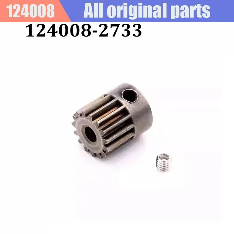 WLtoys RC Car 124008 1/12 New Original Spare Parts Anti-Collision Component Chassis Shell Tire Dog Bone Brushless Motor ESC