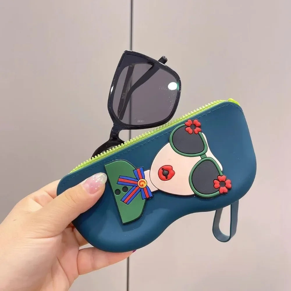 Silicone Glasses Bag, Small Item Bag, Waterproof Glasses Box, Cosmetics Coin Bag, Dustproof Multifunctional Storage Bag