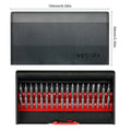 VESSEL 9836 Precision Screwdriver Set 36 pcs, Replaceable Screwdriver Bits Mini Screwdriver for Camera Watch Glass Repair Tool