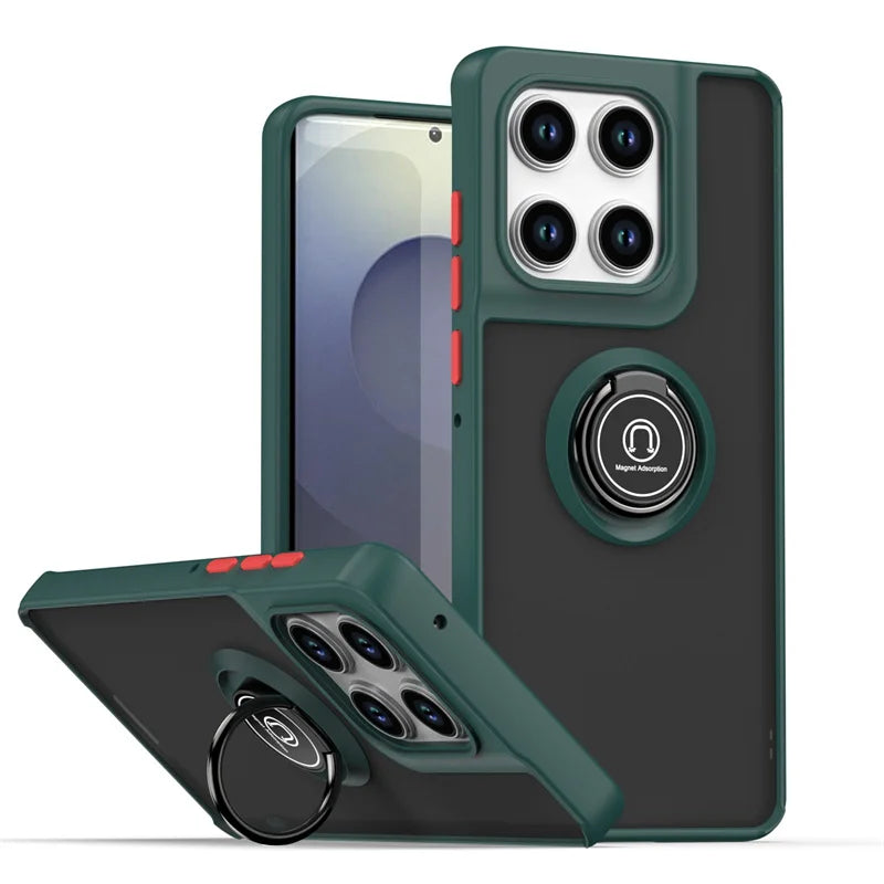 Shockproof Armor Case For Motorola Moto Edge 60 Fusion Edge60 Pro G05 G15 G35 G55 G75 G85 G56 G86 5G Magnetic Holder Ring Cover