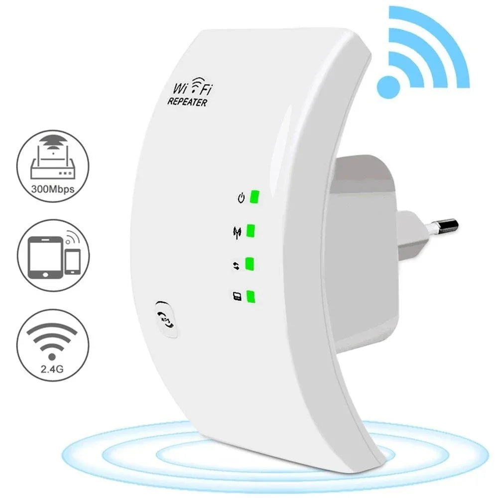 Wireless Signal Booster Wifi Extender Small Network Repeater Ap Broadband Home Router Signal Amplification Extension