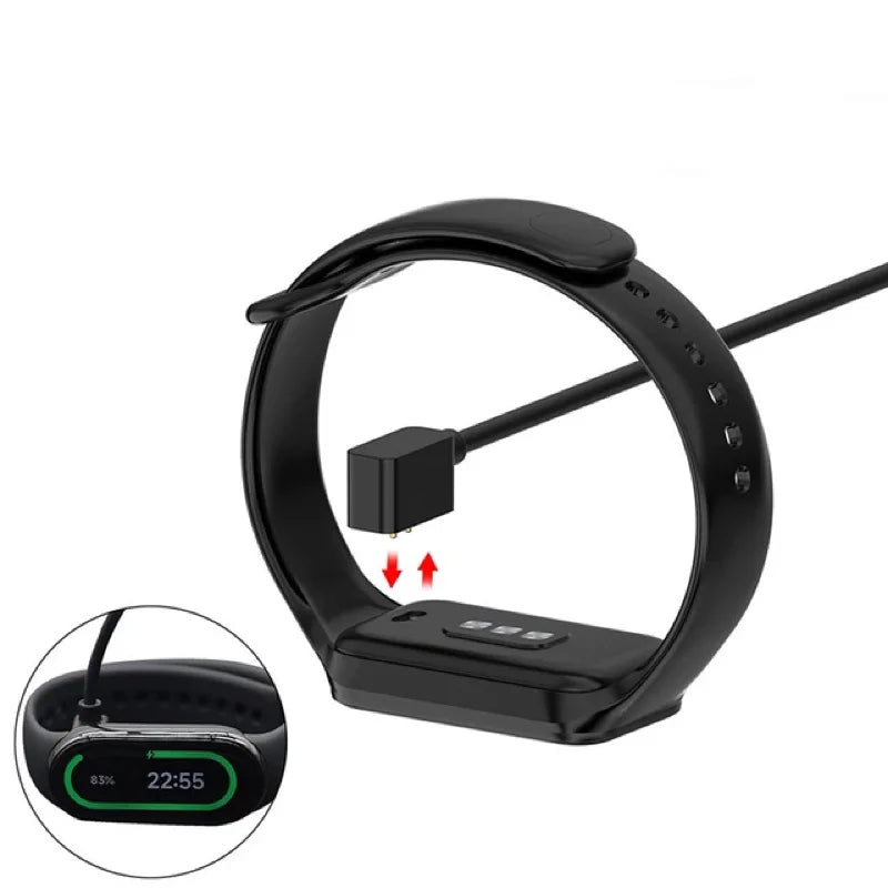 USB Charging Cable for Xiaomi Mi Band 9 8 Magnetic Charger for Xiaomi Mi Band 9 NFC 8 NFC Travel Charging ,60/100cm