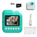Q6 Instant Printing Camera for Kids Wireless Digital Camera Printing Bluetooth Camera Inkless Photo Lable Print Children Gifts