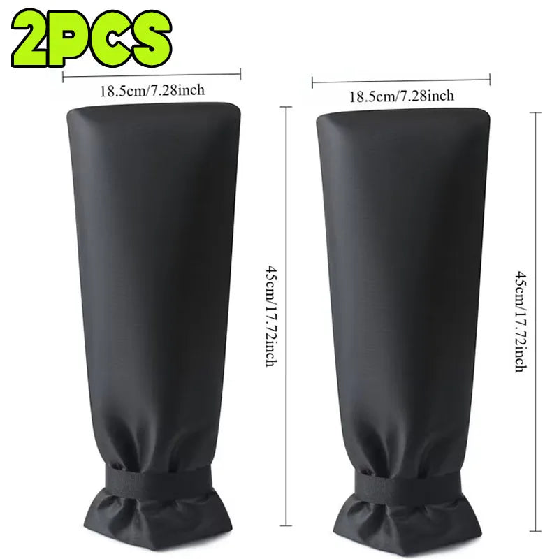 Faucet Cover Outdoor Black Frost-proof Insulated Tap Wrap For Yard Faucets Winter Outdoor Tap Protection Sleeve for Most Faucets