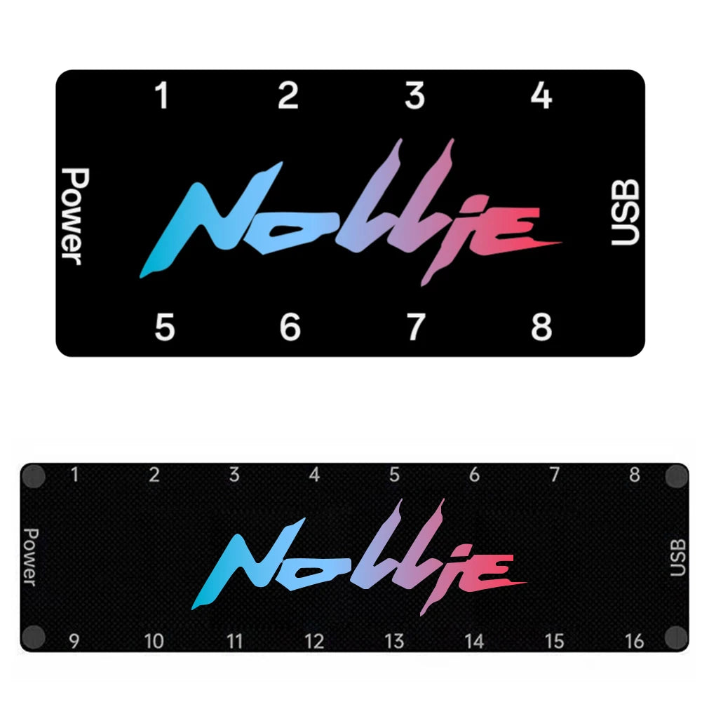 Nollie SignalRGB OpenRGB Universal 5V 3PIN ARGB Controller 8 Way Addressable ARGB Splitter HUB For Computer Case Fan Light Strip