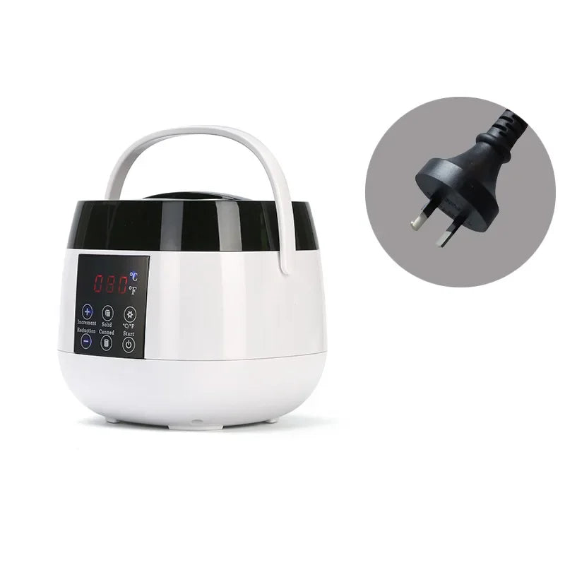 2026 New 500CC Wax Heater Warmer Hair Removal Wax Machine SPA Body Epilator Paraffin Wax Pot Smart LCD Temperature Display