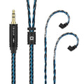 KBEAR ST16 Crystal 16 Cores Upgrade Cable 5N Single Copper Silver-plated 2PIN/MMCX/QDC Earbuds Connector For KS1 Star River Lark