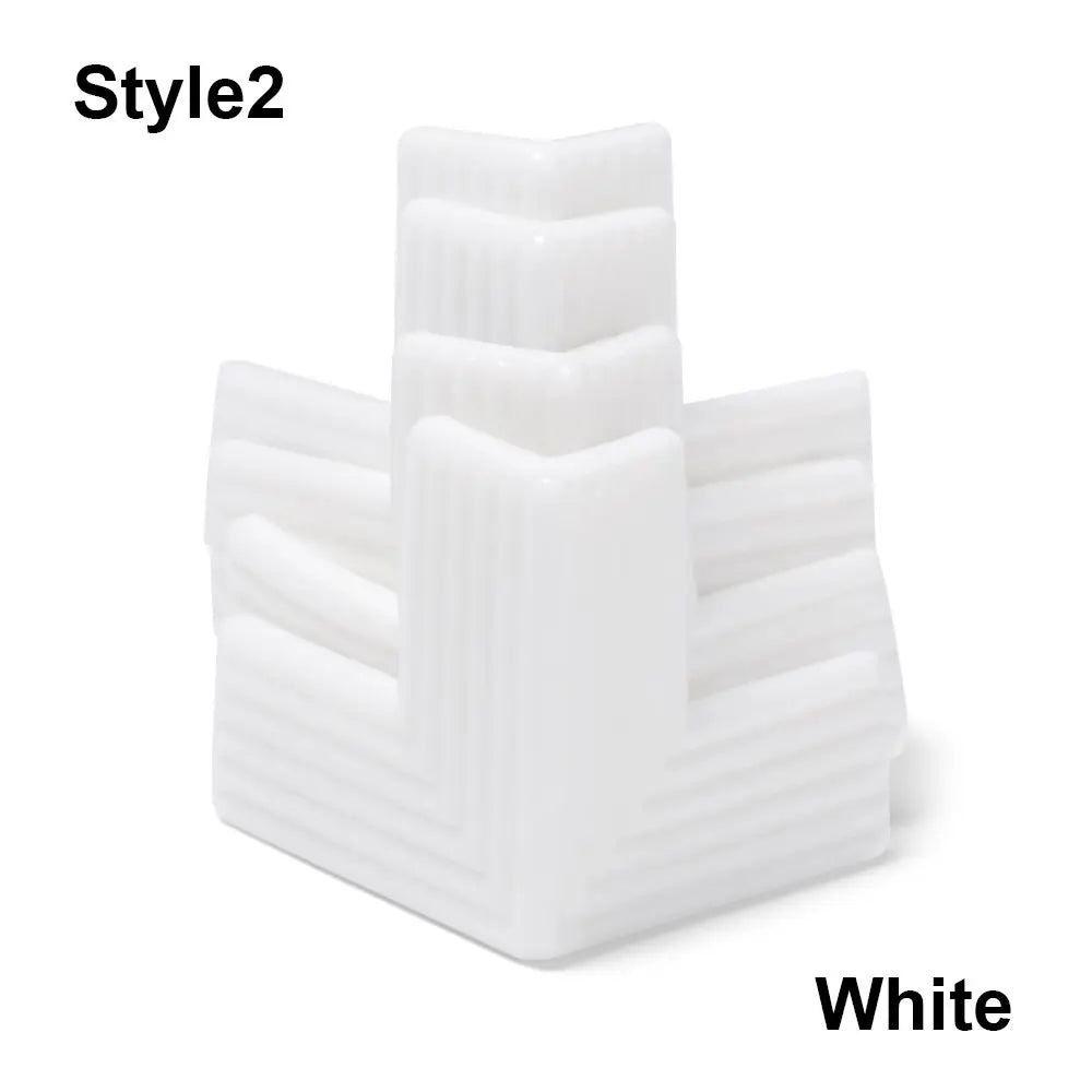 4PCS Soft Desk Safety Anticollision Strip Corner Guards Table Corner Protector Edge Protection