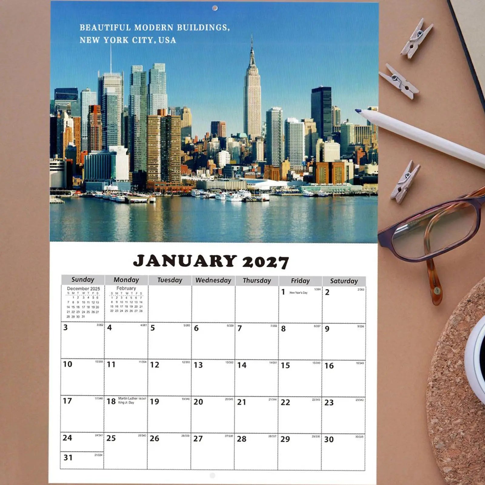 Beautiful Landscape Monthly Wall Calendar 2026 2026 Landscape Calendar Schedule Appointment Organizer Planner for Home Office