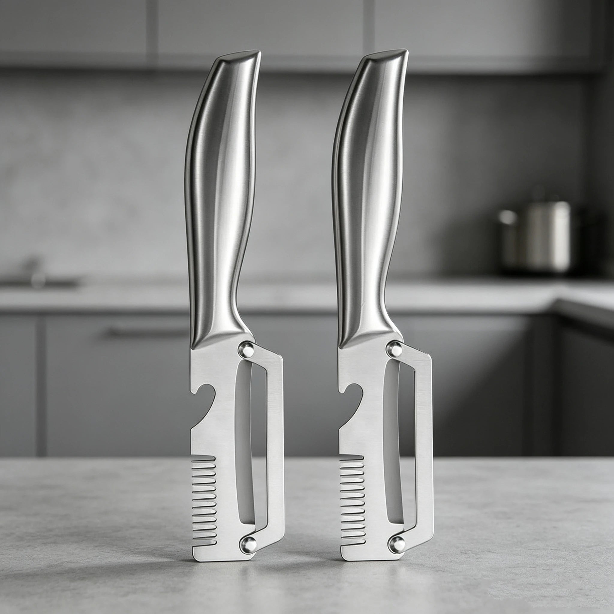 Stainless Steel Kitchen Peeler Potato Pumpkins Peeler Non-slip handle Household MultiFunction Vegetable Peeler ProfessionalGrade