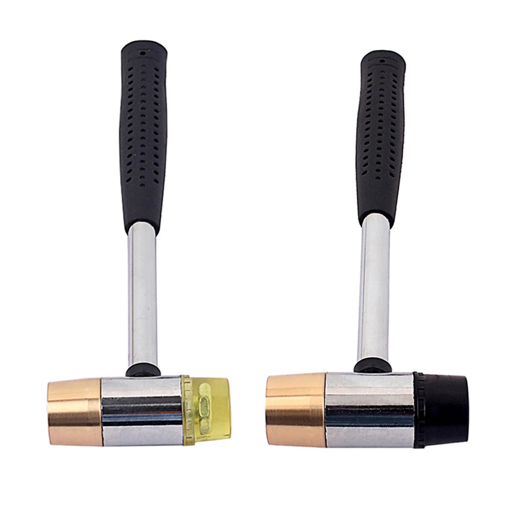 BRASS FRET HAMMER Giutar Luthier Hammer Kit Wood Handle for Fretting Guitar