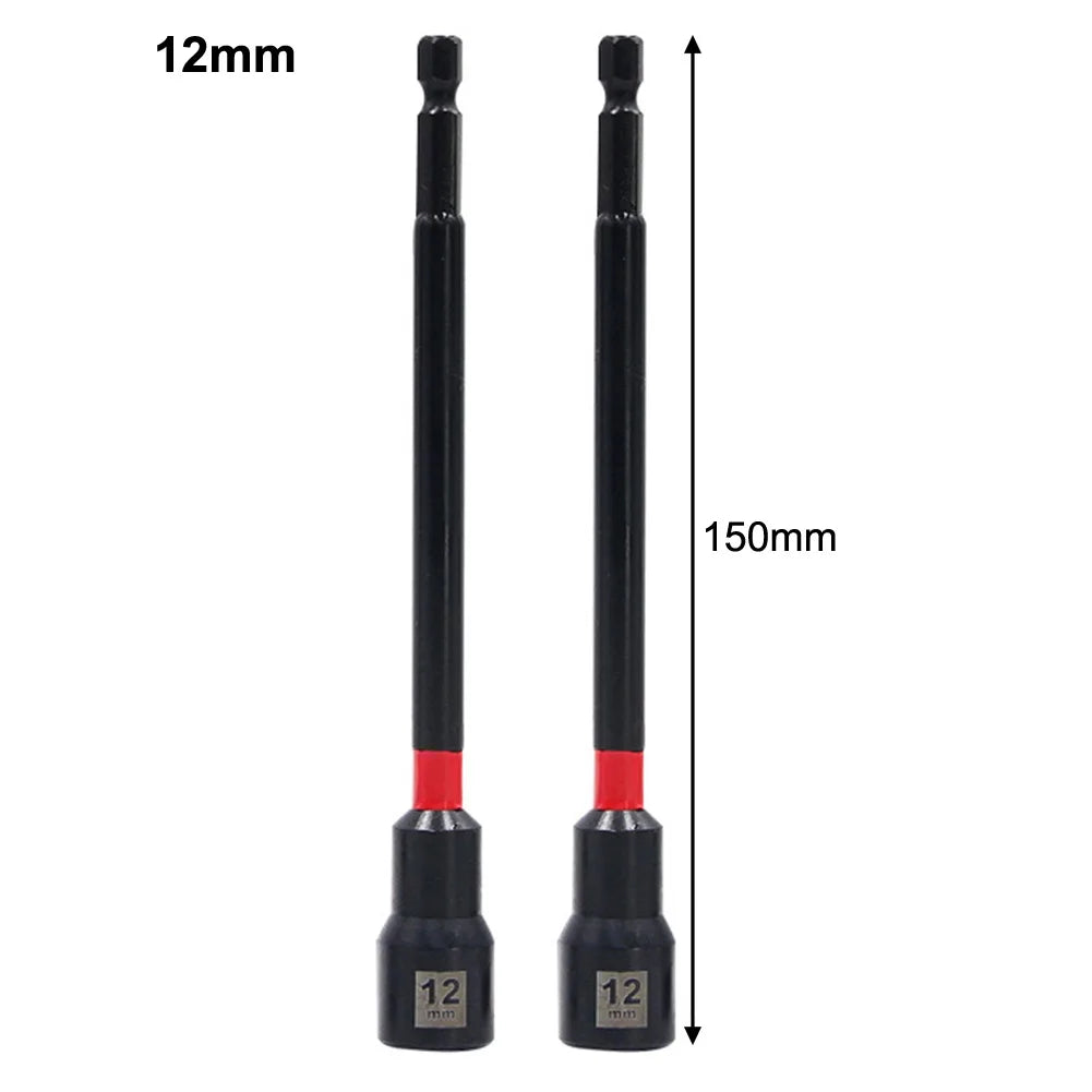 Hexagon Socket Wrench 150mm Magnetic Hex Nut Driver Drill Bit Adapter Socket Wrench Extension Sleeve Hand Tool Socket