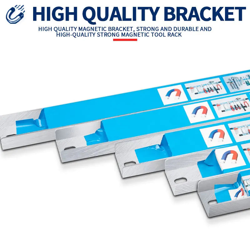 Strong magnetic tool rack hardware kitchenware and iron products storage magnetic force rack magnetic magnet magnetic strip