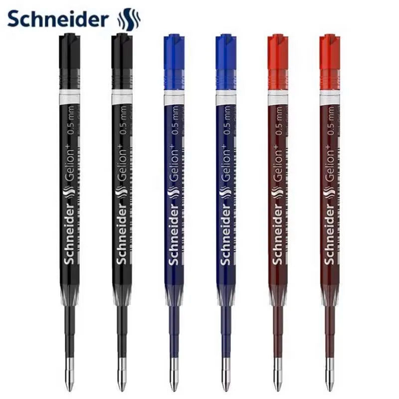 Germany Original Schneider Gelion+ 0.5mm neutral gel pen refill cartridge core European standard G2 refill