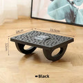 Ergonomic Office Foot Rest Stool Under Desk Adjustable Height Comfortable Footrest for Home Office Workstation Sofa