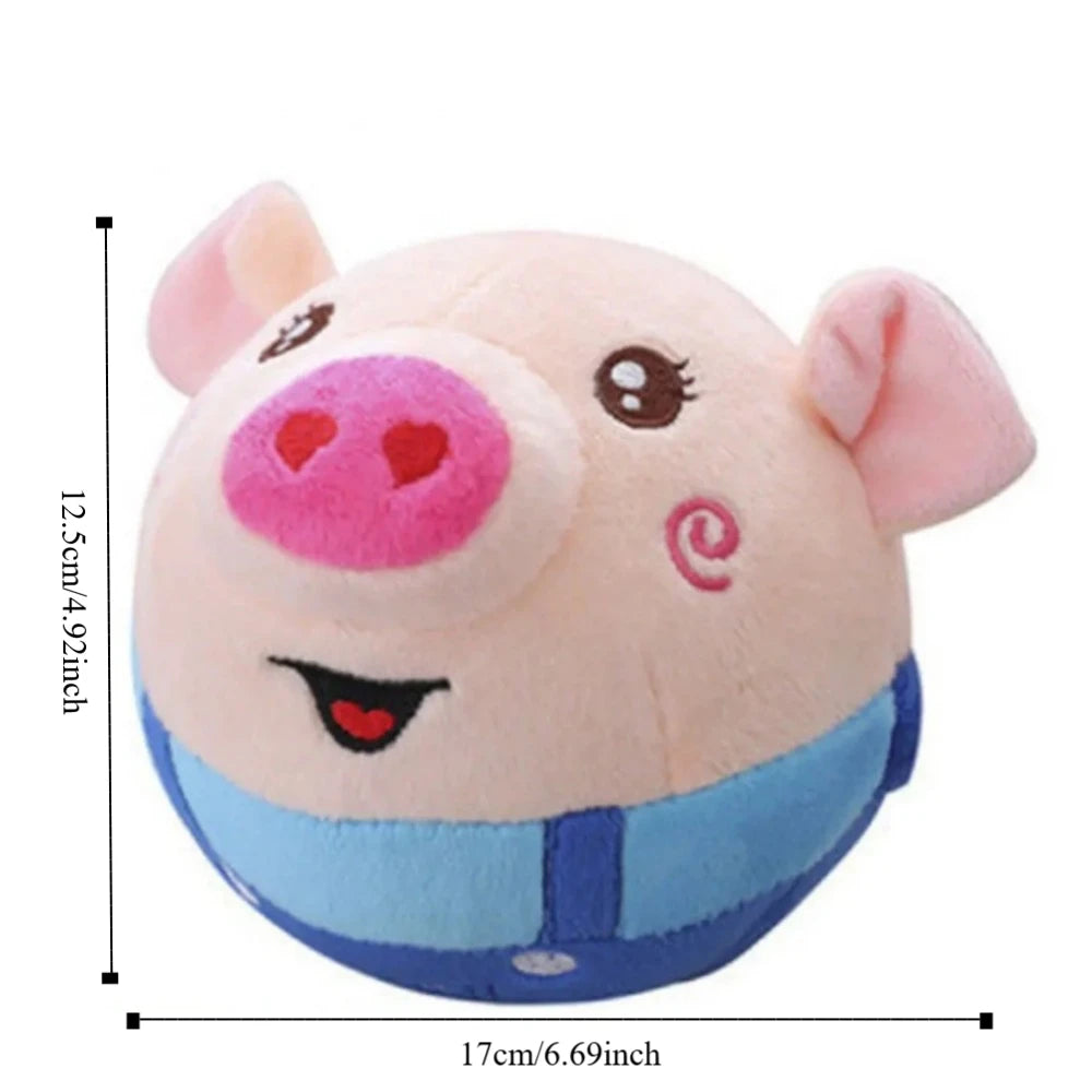 Shake Bouncing Jump Balls USB Rechargeable Music Vibration Electronic Pet Dog Toy Electronic Singing