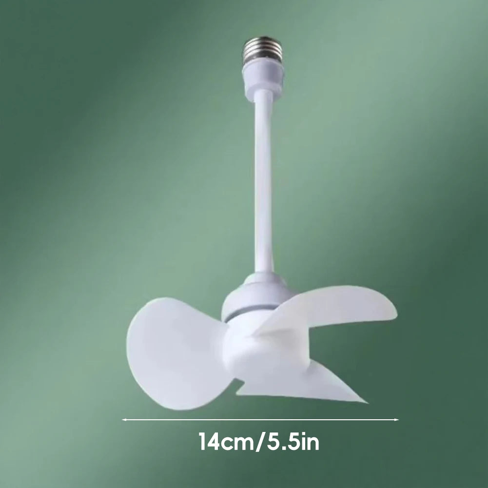 US Plug Outdoor Camping Fan Mini Fans Bendable Neck Space-SavingWith Cooling Fan Ventilation and Heat Dissipation